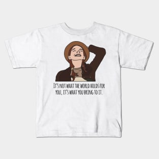 Anne with an E Quote Kids T-Shirt